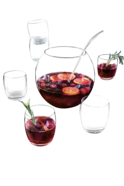 BOHEMIA SELECTION Bowle Set LIBERA 8-teilig