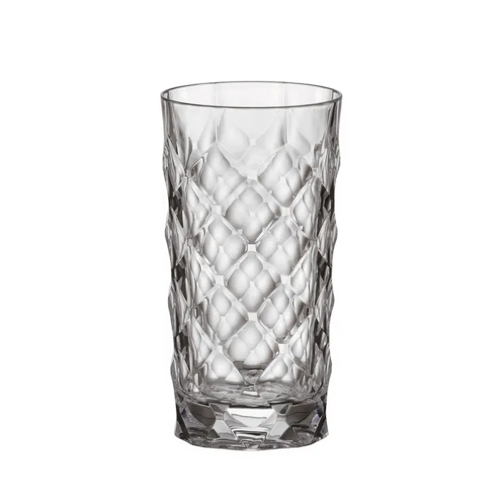 BOHEMIA SELECTION Longdrinkglas NELSON Kristallglas Höhe 15 cm 330 ml Transparent/Klar