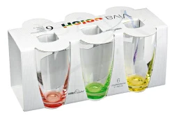 BOHEMIA SELECTION Longdrinkglas VIVA COLORI 6er Set - je 350 ml
