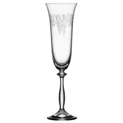 BOHEMIA SELECTION Sektglas ROMANCE 6er Set - je 190 ml