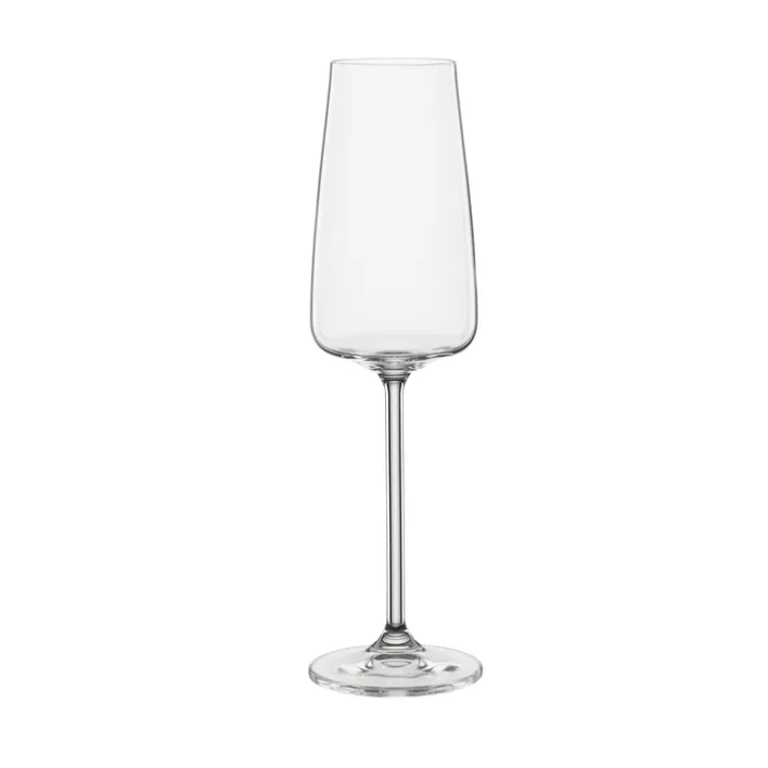 BOHEMIA SELECTION Sektglas 1975 Borosilikat Höhe 23 cm 210 ml Transparent/Klar