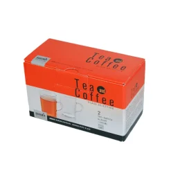 BOHEMIA SELECTION Tee- / Kaffeeglas TEA AND COFFEE 2er Set - je 200 ml Glas