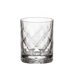 BOHEMIA SELECTION Whiskyglas NELSON Kristallglas Höhe 10 cm Transparent/Klar