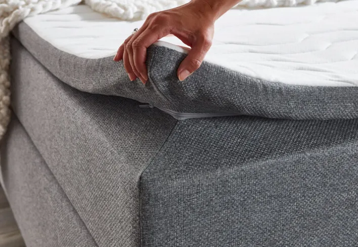 Boxspringbett ARDI 180 x 200 cm grau