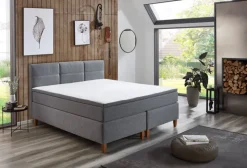 Boxspringbett ARDI 180 x 200 cm grau