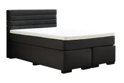 Boxspringbett GIANNI 140 x 200 cm anthrazit
