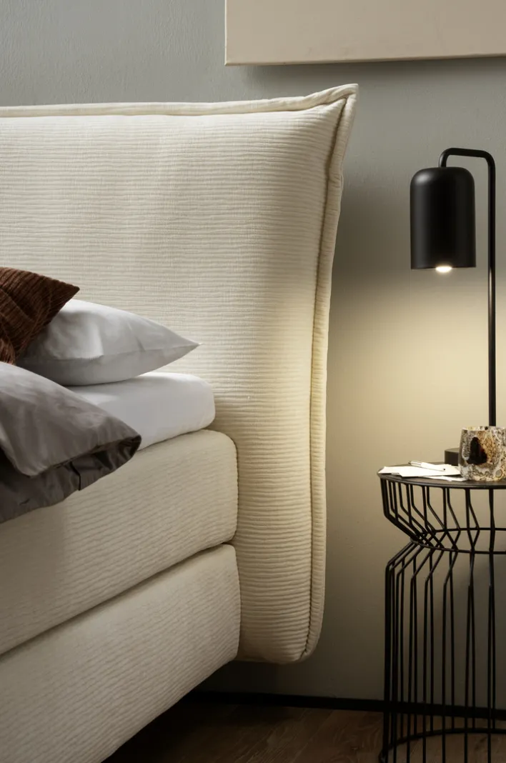 Boxspringbett JEREZ 180 x 200 cm beige