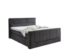 Boxspringbett KENOSHA 180 x 200 cm anthrazit