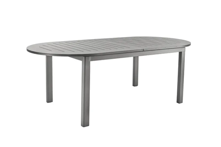 Brafab Gartentisch LOMMA 220-280 x 110 cm khaki