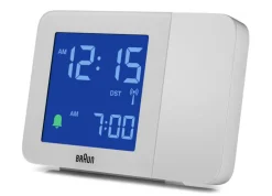 BRAUN Funkwecker 13 cm weiß