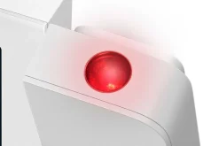 BRAUN Funkwecker 13 cm weiß