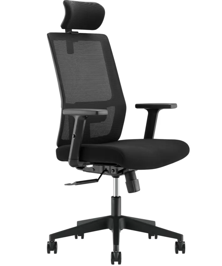 Bürostuhl 65 x 125 x 59 cm schwarz