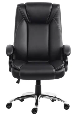 Bürostuhl AUSTIN schwarz/ chromfarbig