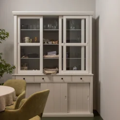 Buffetschrank LAGOS 166 x 214 cm weiß