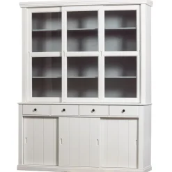 Buffetschrank LAGOS 166 x 214 cm weiß