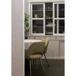 Buffetschrank LAGOS 166 x 214 cm weiß