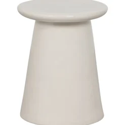 Button Beistelltisch 35 x 45 cm weiß