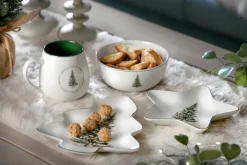 casaNova Weihnachtsdekoration Kaffeebecher 10 cm Weiß