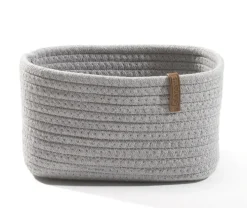 casaNOVA Aufbewahrungskorb 15 cm hellgrau