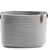 casaNOVA Aufbewahrungskorb 22 cm hellgrau