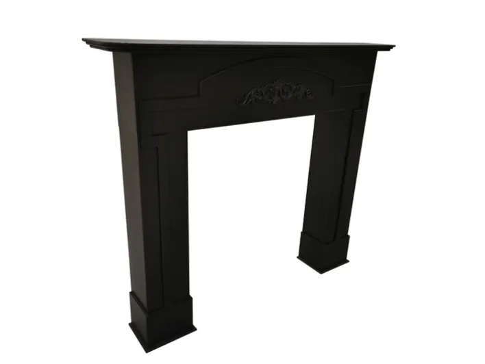 casaNOVA Kaminumrandung MITTERNACHT 122 cm schwarz