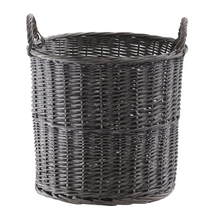 casaNOVA Korb mit 2 Henkel MITTERNACHT 41 cm