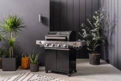 casaNOVA Korb mit 2 Henkel MITTERNACHT 41 cm