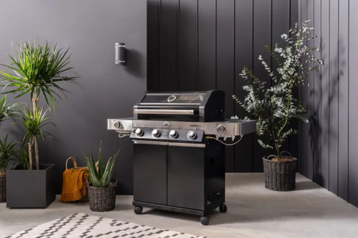 casaNOVA Korb mit 2 Henkel MITTERNACHT 41 cm