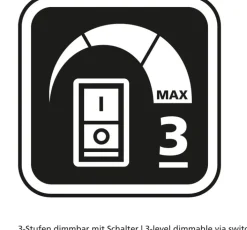 casaNOVA LED Deckenlampe CHARMING