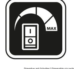 casaNOVA LED Deckenlampe QUAD 45 x 45 cm weiß