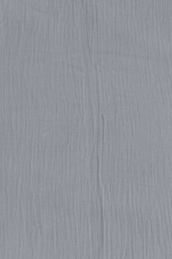 casaNOVA Musselin-Bettwäsche GRETA 135 x 200 cm grau