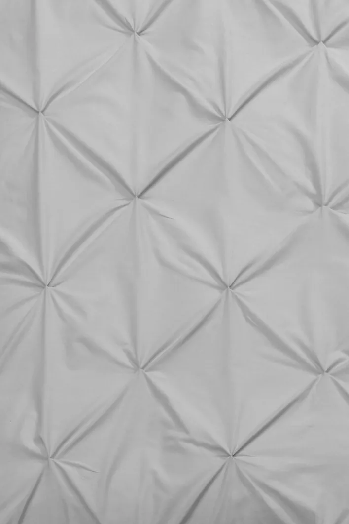 casaNOVA Perkal-Bettwäsche PINA 135 x 200 cm silber