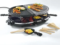 casaNOVA Raclette-Grill 47,5 x 32 x 12 cm Kunststoff schwarz