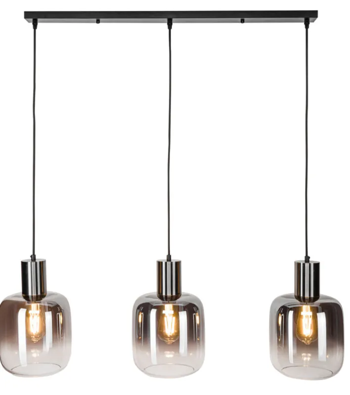 casaNOVA Retrofit Balkenpendel SVENJA 3-flg anthrazit