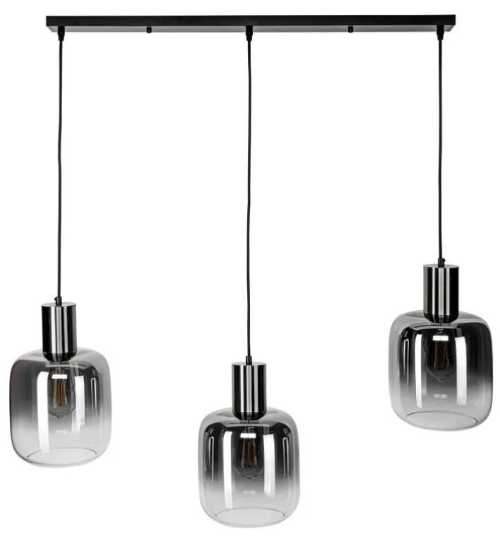 casaNOVA Retrofit Balkenpendel SVENJA 3-flg anthrazit