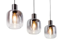 casaNOVA Retrofit Balkenpendel SVENJA 3-flg anthrazit