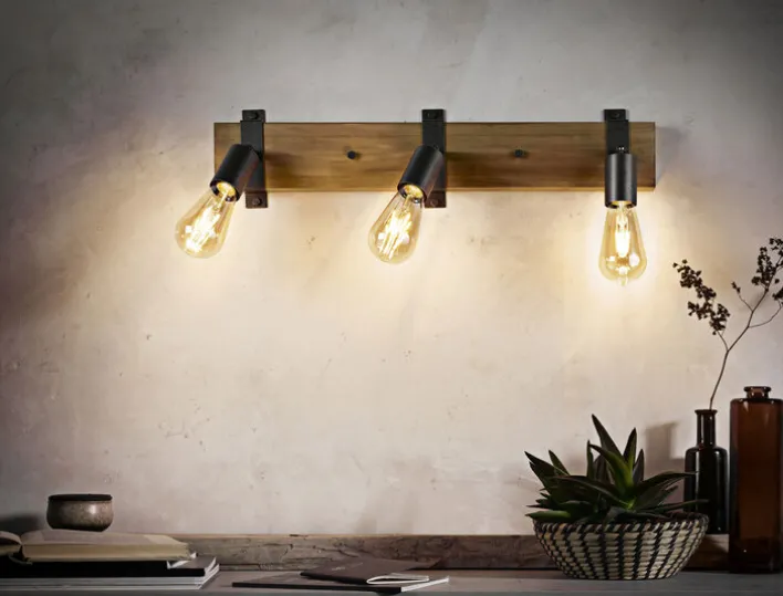 casaNOVA Retrofit Deckenlampe ANTIK 3 Spots