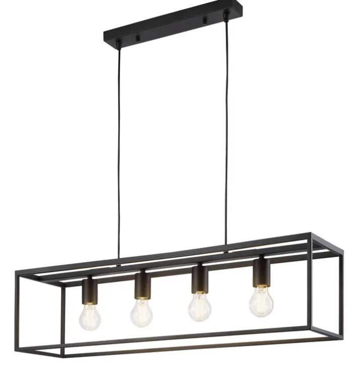 casaNOVA Retrofit Hängelampe HAMPER 4-flg