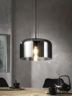 casaNOVA Retrofit Pendelleuchte MIDNIGHT smokey grey