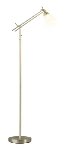 casaNOVA Retrofit Stehlampe CURO messingfarbig