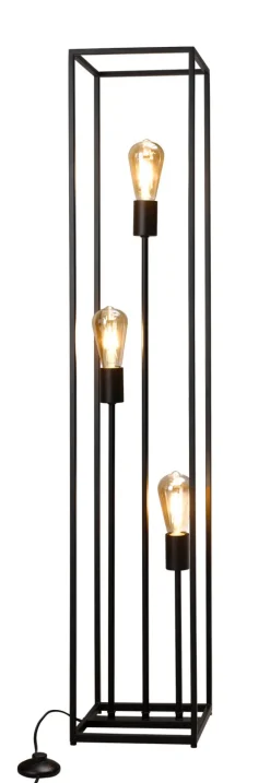 casaNOVA Retrofit Stehlampe HAMPER 3-flg