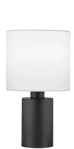 casaNOVA Retrofit Tischlampe MAYA 36 cm schwarz