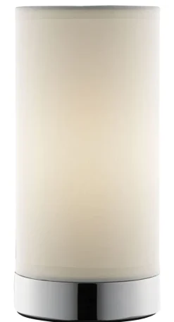 casaNOVA Retrofit Tischlampe RONNY 21 cm weiß