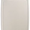casaNOVA Schneidbrett 40 x 24 cm grau/ weiß