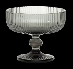 casaNOVA Sektschale RIFFLE 285 ml grau