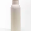 casaNOVA Trinkflasche 23 cm Edelstahl taupe