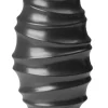 casaNOVA Vase 35,5 cm schwarz matt