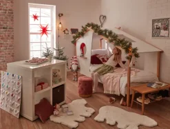 casaNOVA Weihnachten LED Lichtobjekt Haus 18 cm