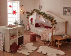 casaNOVA Weihnachten LED Lichtobjekt Haus 18 cm