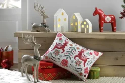 casaNOVA Weihnachten LED Lichtobjekt Haus 18 cm